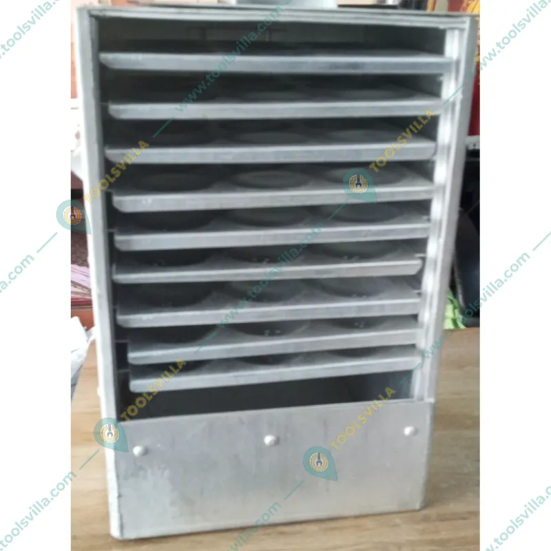 Commercial 81 Pcs Idli Making Machine 9 Tray, Aluminium Body